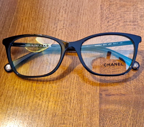 Chanel 3414 501 black full - chanel, c.501