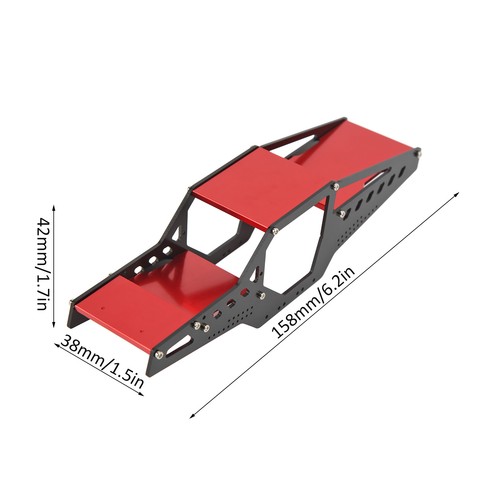 Aluminum alloy car frame - rc,