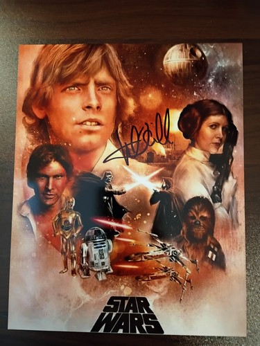 Mark hamill star wars - hamill, signed