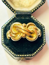 "9ct Yellow Gold Double Lovers