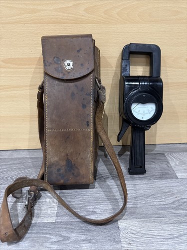 Vintage clamp ammeter - vintage, ac