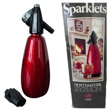 Vintage Soda Syphon Red BOC