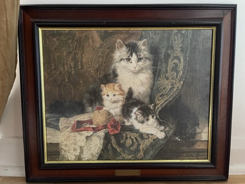 Henriette ronner knip cat and - ronner-knip,