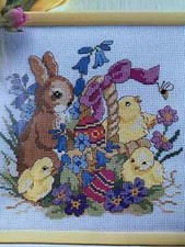 EASTER Cross Stitch Design Chart multiple selection drop down menu