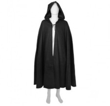Medieval Hooded Cloak Cotton