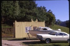 Vintage 1968 Slide Photo Ford