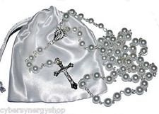 First Holy Communion Rosary Beads - 1st Communion Present  - Girls & Boys Gift