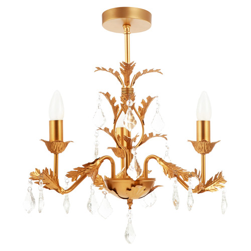 French inspired satin gold - french,