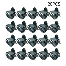 Plastic plant support clips - plastic,