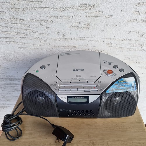 Sony cfd s20cp - sony, boombox