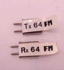FUTABA  CHANNEL 64 TX AND RX SINGLE CONVERSION CRYSTALS 35MHZ  