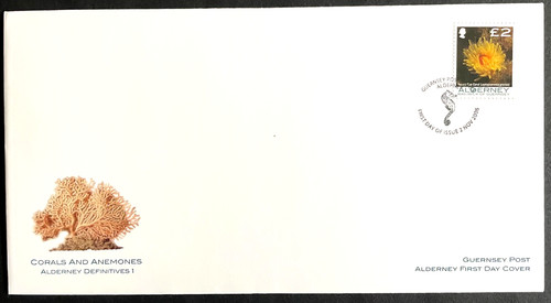 Alderney first day covers - day,