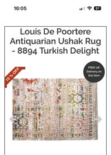 Louis De Poortere Antiquarian Ushak 8894 Turkish Delight × 1 290 x 390cm