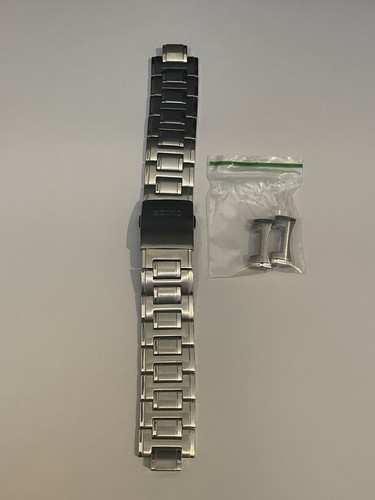 Seiko 21mm 4a081 stainless - 4a081-f-c,