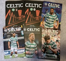 6x Celtic Home Programmes from