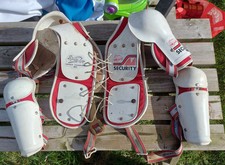 Vintage 1977 70s Chest Shoulder Armour Protector Ice Hockey Motocross Stilmotor