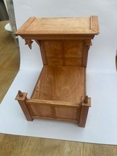 1.12 handmade half tester bed