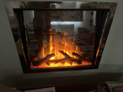 Inset electric fire - inset,