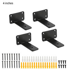 4 Heavy Duty Black Cast Iron