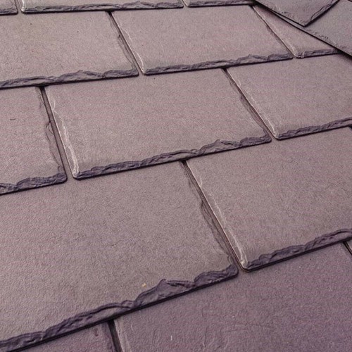 Synthetic slate tile - slate,