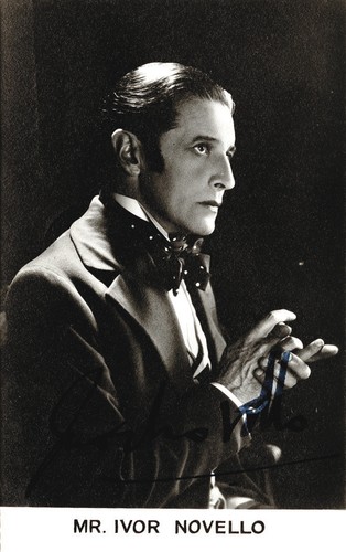 Ivor novello autograph - ,