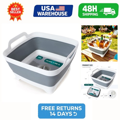 Fosjgo collapsible dish basin - dish,