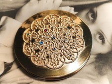 Gold tone filigree Vintage