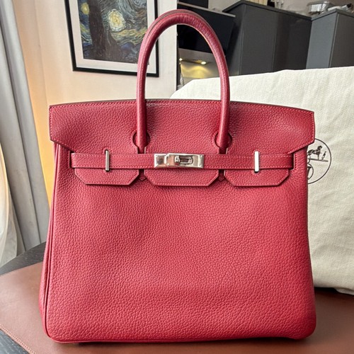 Hermès birkin hac rouge - hermès, 35