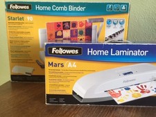Fellowes Binder, Laminator, Pouches and Binders