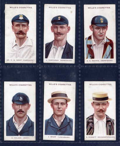 Wills cricketers 1908 - wills,