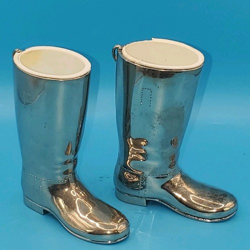 Pair vintage grenadier silver - pair,
