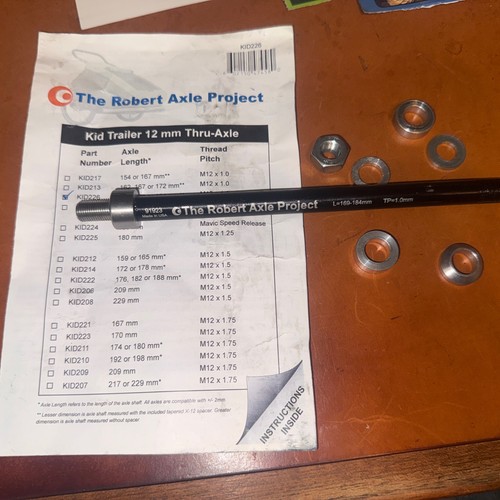 Robert axle project kid226 - axle, kid
