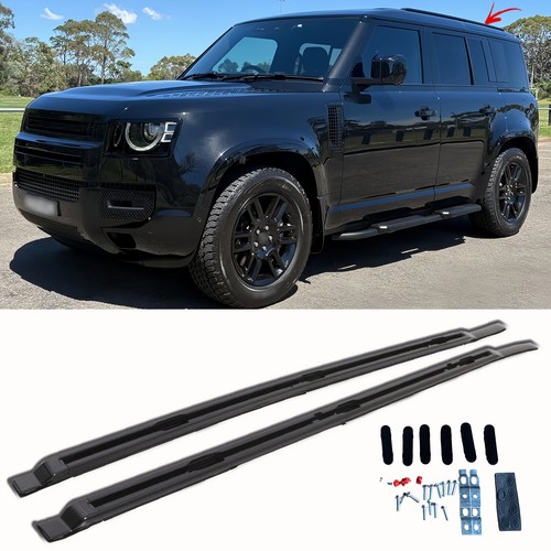 Black cargo roof - black, rails