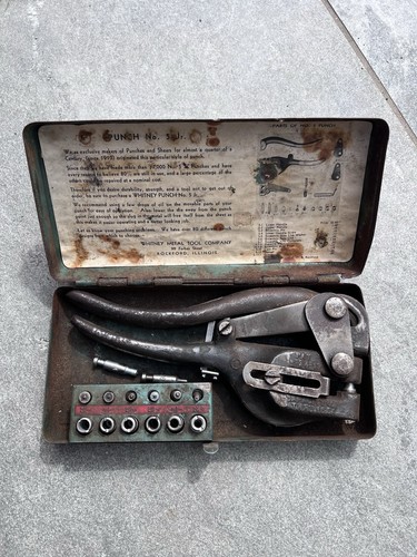 Roper whitney hand punch - whitney, 5