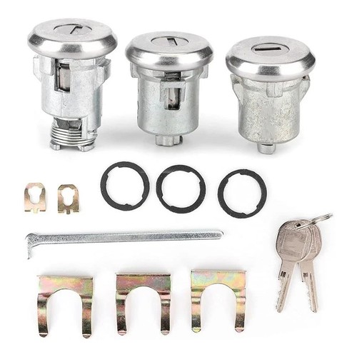 Door lock cylinder kits with - lock,