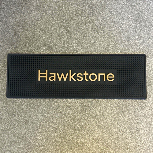 Hawkstone black rubber bar - black,