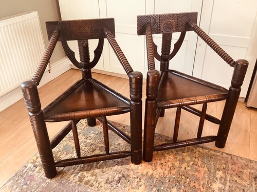 Swedish monk chairs matching - swedish,