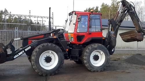 Valtra 9000e backhoe loader - valtra,