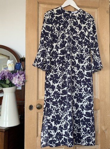 Zara midi shift dress white - zara,