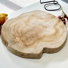 Vintage Teak Root Wood Kitchen Food Cutting Slicing Mushroom Chopping Board 4kg