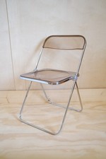 Vintage Plia Folding Chair By Giancarlo Piretti For  Castelli 1970s