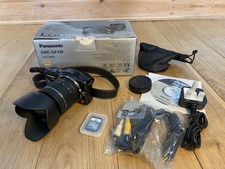 Panasonic LUMIX GF3 DMC-GF3W 12.1mp Black w/ 14-42mm Lens boxed SD card