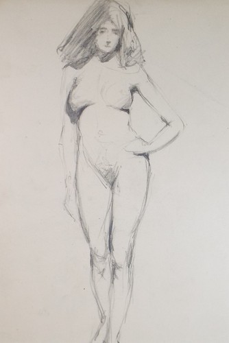Original pencil drawing - original,