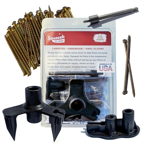 Squeaky floor repair - floor, kit