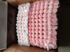 Pink And White New Pompom Pram