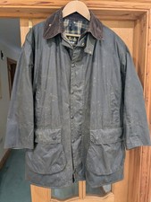 Barbour (Border) wax jacket,  size 422/107cm green