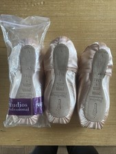 Freed Studio Professional Pointe Shoes T 4.5 EE, Cut Vamp