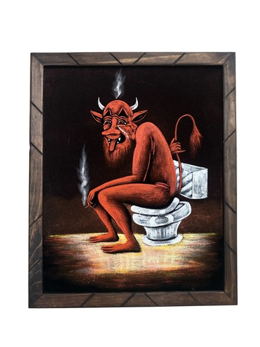 Devil the toilet - toilet, ,