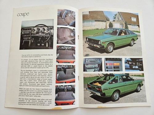 Datsun sunny sales brochure - sunny,