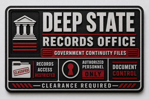 Deep state records office - state,